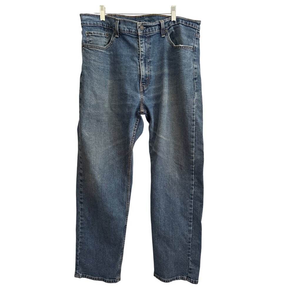 Levis Mens 501 Original Fit Blue Jeans W38 L32 Classic
